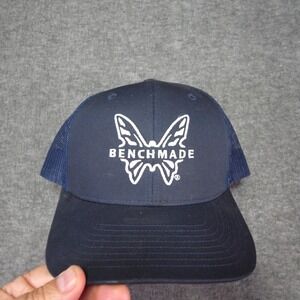 Benchmade Knives Hat Navy Trucker Snapback Casual Outdoors Hunting Hiking